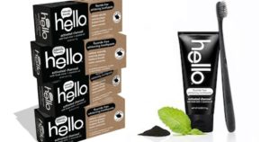 hello charcoal toothpaste and product